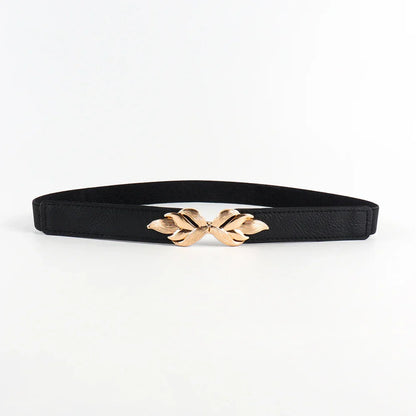 Women's Genuine Leather Belt with Elastic - Amour