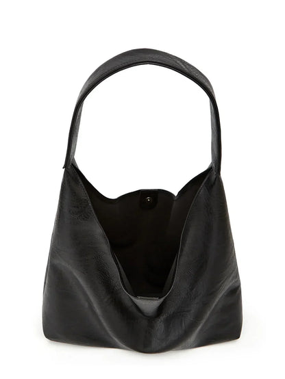 Leather Messenger Bag + Leather Wallet - Manz
