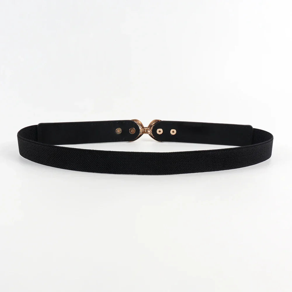 Women's Genuine Leather Belt with Elastic - Amour