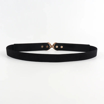 Women's Genuine Leather Belt with Elastic - Amour