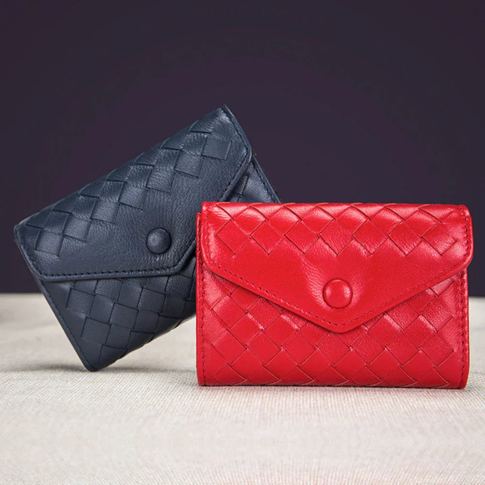 Genuine Leather Envelope Wallet - Fioré