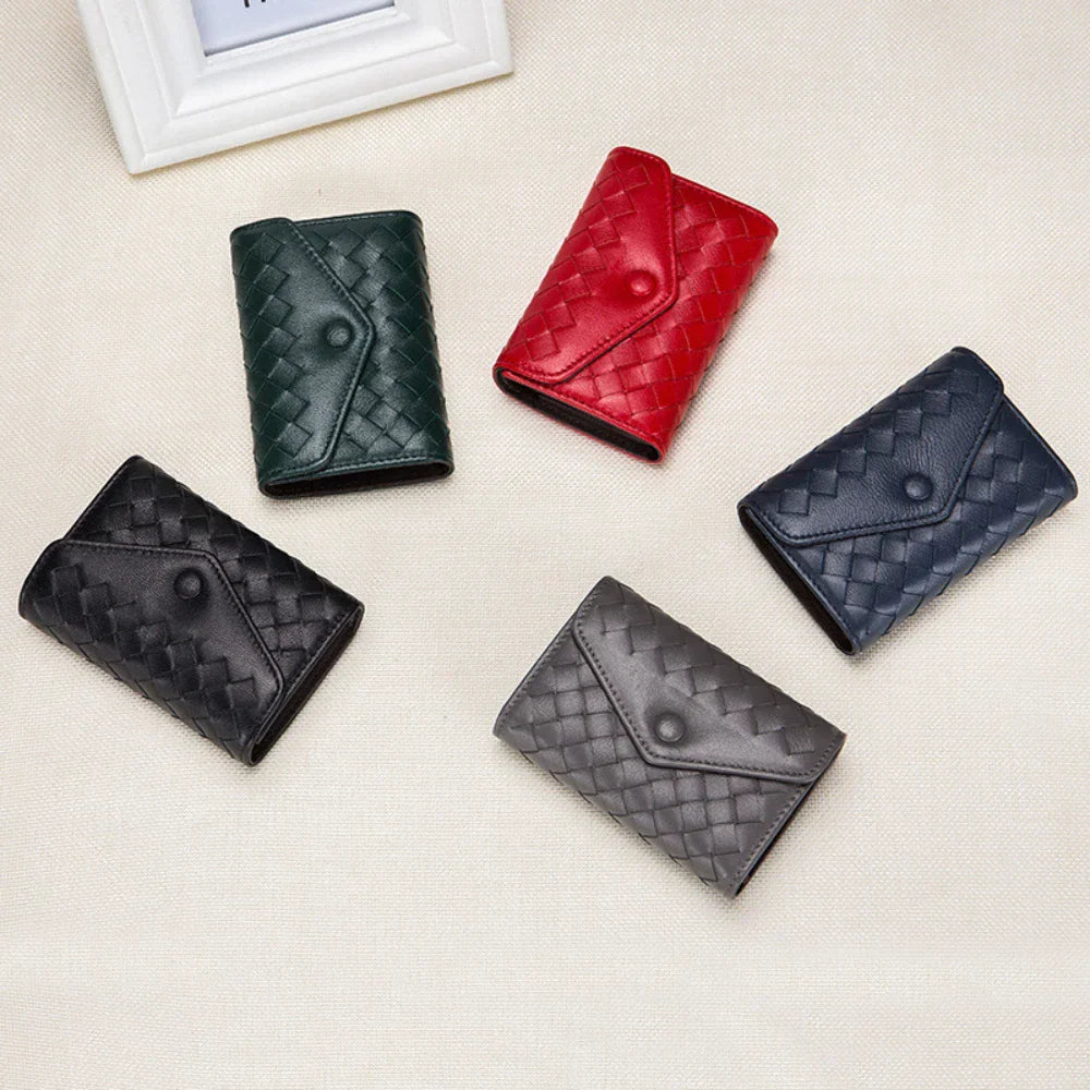 Genuine Leather Envelope Wallet - Fioré
