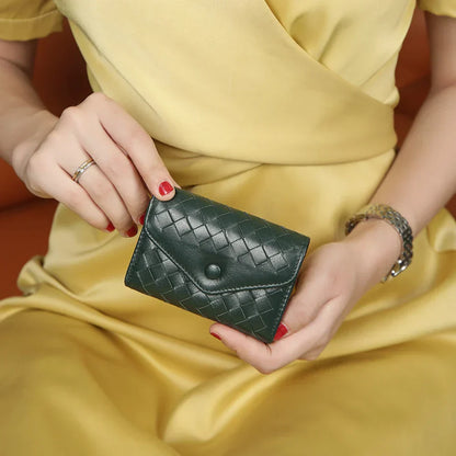 Genuine Leather Envelope Wallet - Fioré