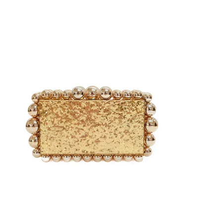 Marbled Acrylic Clutch Bag
