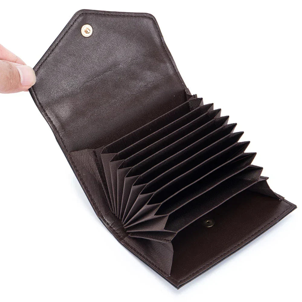 Genuine Leather Envelope Wallet - Fioré